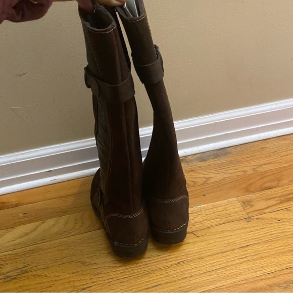 Clarks Suede/Leather Upper Ridding Boots - Picture 7 of 10